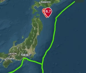 Nuevo sismo de magnitud 6.7 sacude el norte de Japón