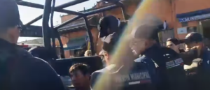 Operativo contra comerciantes en Coatepec escala a violencia y detenciones