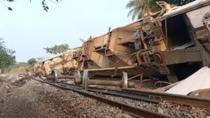Se descarrila tren en Juan Rodríguez Clara
