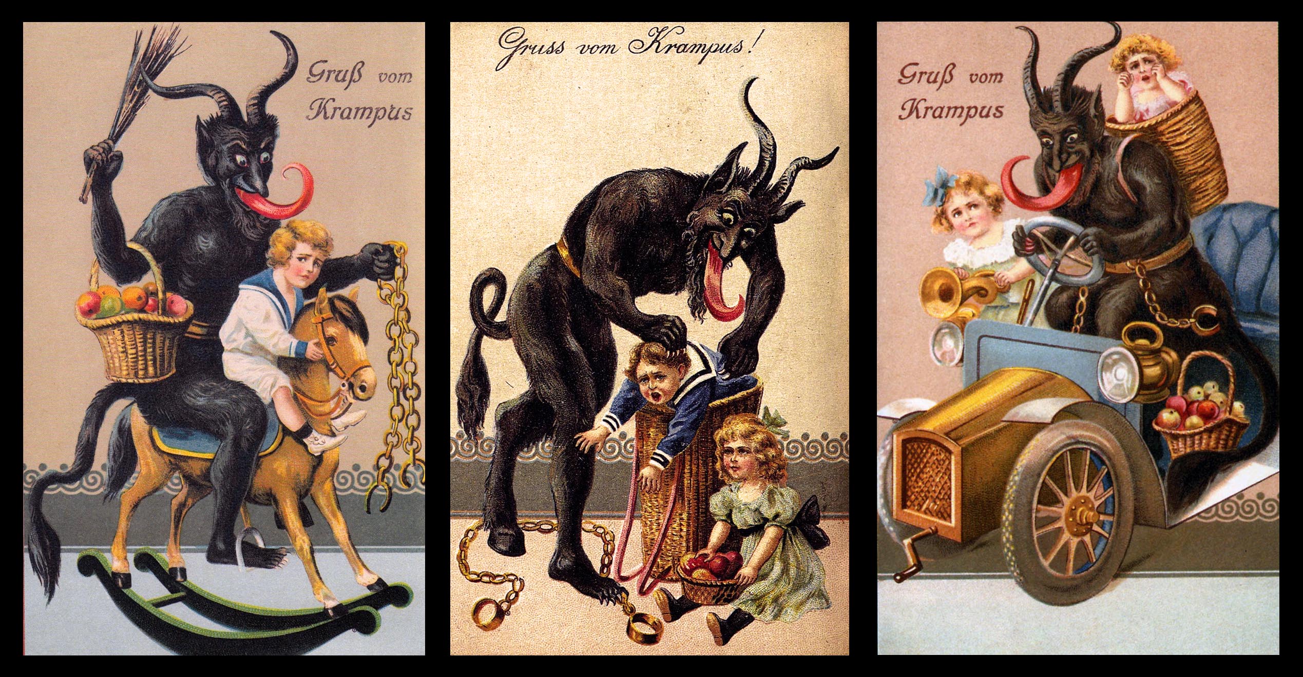 El lado oscuro de la navidad; Krampus