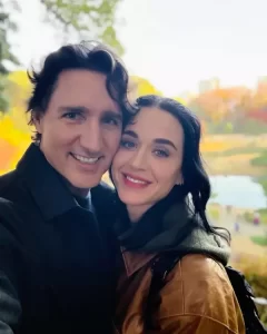 Katy Perry y Justin Trudeau confirman su relación con foto en Japón