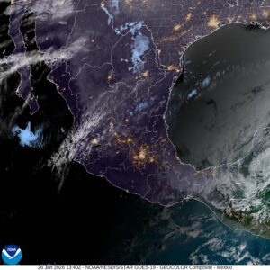 Alerta Gris en fase de Acción por Frente Frío 30 en Veracruz