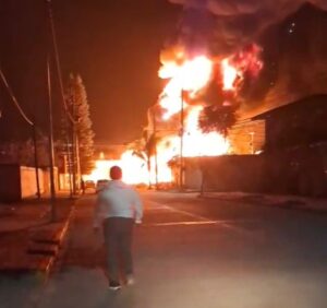 Fuerte explosión e incendio en la colonia Satélite, Villagrán: Lo que sabemos.