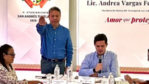 Instalan el Órgano de Gobierno de la CMAPS de San Andrés Tuxtla; 