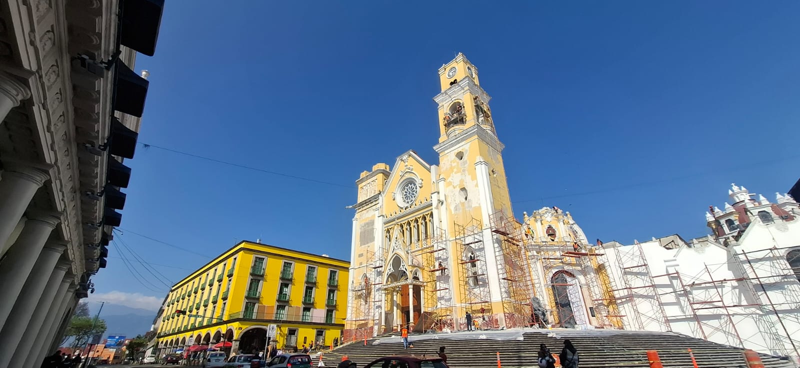 Restauraciones en la Catedral de Xalapa