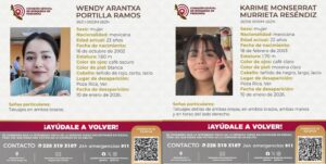 ¡Alerta en Poza Rica! Reportan desaparición de novia y amiga de periodista asesinado.