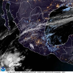Emiten Aviso Especial por frente frío 28 en Veracruz