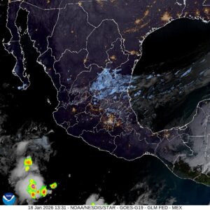 Emiten Aviso Especial por Frente Frío 29 en Veracruz; alertan por lluvias, vientos fuertes y oleaje elevado