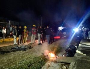 Habitantes de Pacho Viejo protestan por robos; presuntos responsables huyen