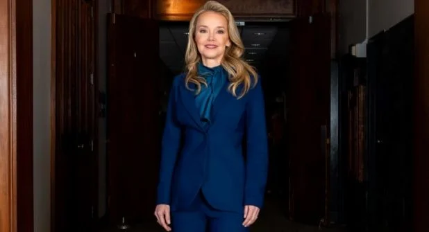 Momento en que la veracruzana Helena Moreno asume como primera alcaldesa latina de Nueva Orleans