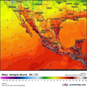 Descenderá ligeramente la temperatura en Veracruz; prevén heladas y aumento leve de lluvias