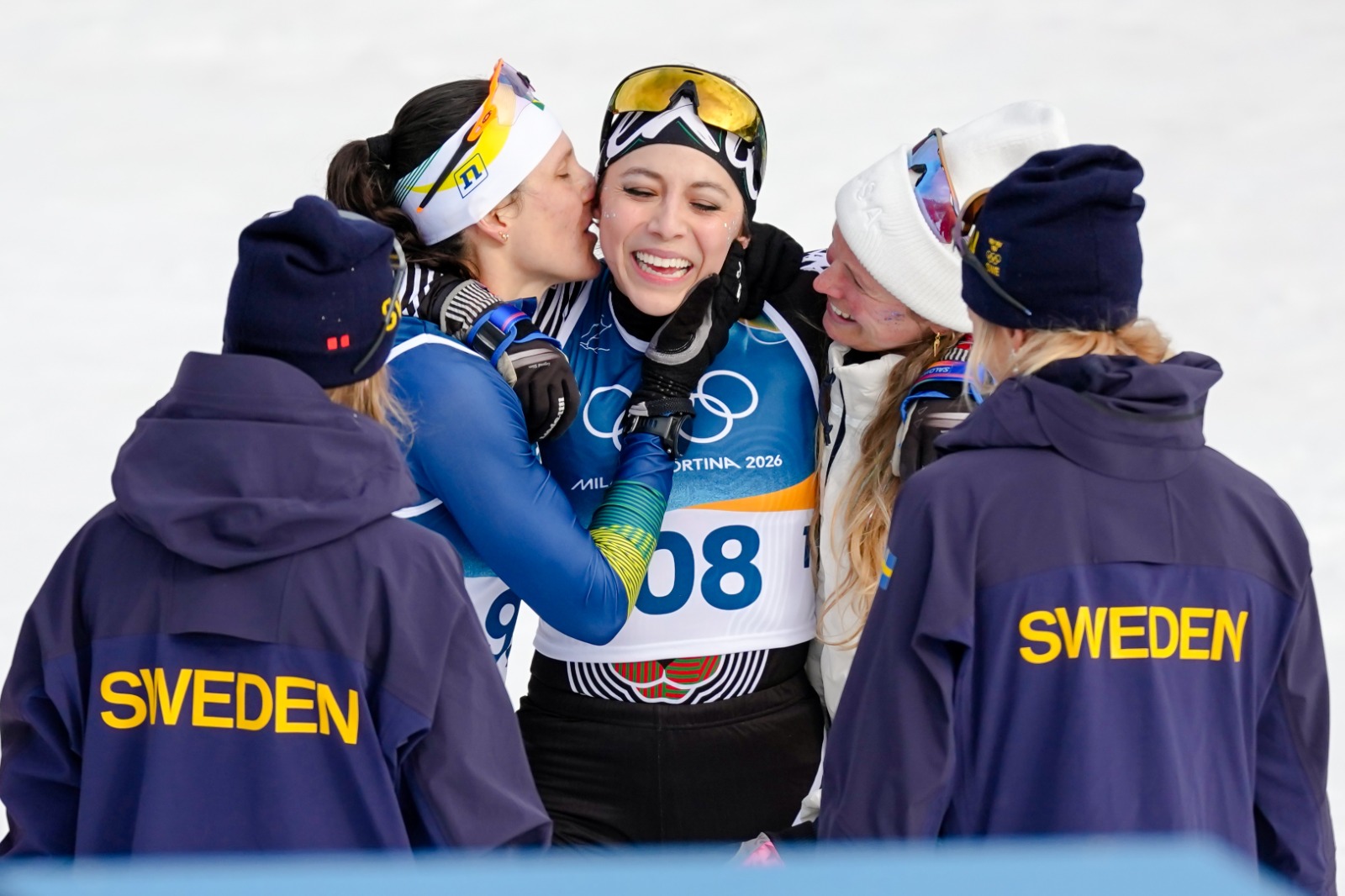 Atleta mexicana Regina Martínez en los Juegos Olímpicos de Invierno 2026