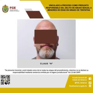 Vinculan a proceso a extranjero por presunto abuso sexual infantil en Veracruz