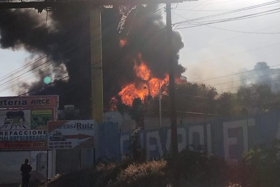 alto riesgo de incendios