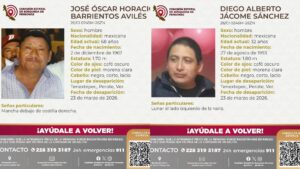 Comisión Estatal de Búsqueda emite boletines por desaparición; continúan bloqueos en Perote por segundo día