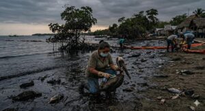 Marina identifica tres fuentes de derrame en el Golfo