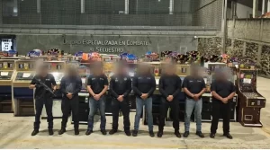 Aseguran 127 tragamonedas en Veracruz; iban ligadas a extorsión