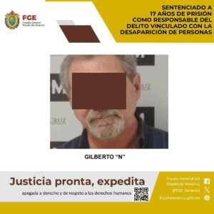 Exdirector de Periciales de la FGE es condenado a 17 años por manipular evidencia en caso de desaparición
