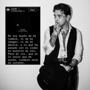 Christian Nodal pierde el control legal de su nombre y marca en medio de conflicto familiar