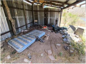 Localizan campamento con armas y más de mil cartuchos en Elota, Sinaloa