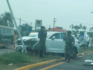 Carambola afecta circulación en Veracruz-Xalapa