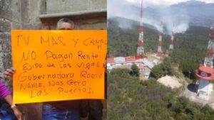EJIDATARIOS DE LAS VIGAS EXIGEN PAGO TRAS 20 AÑOS POR ANTENAS DE RTV EN TIERRAS COMUNALES