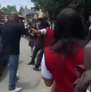 Pelea escolar genera indignación en Xalapa