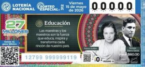 Cae nuevamente premio millonario de lotería en Veracruz