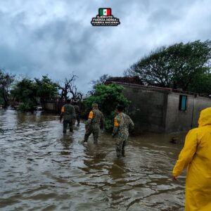 Activan Plan DN-III-E en Veracruz por intensas lluvias