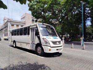 Nahle presenta avances del nuevo transporte público