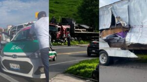 Tres accidentes movilizan a cuerpos de emergencia en la Xalapa–Perote