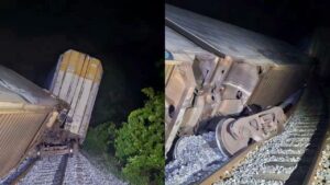 Descarrila convoy del Tren Interoceánico en Oaxaca