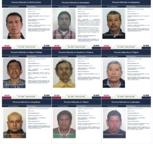 Buscan familias de nueve veracruzanos hallados sin vida en CDMX