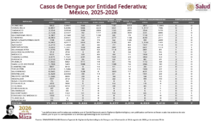 Dengue deja 796 casos y dos muertes en Veracruz