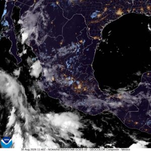 Persisten lluvias y tormentas aisladas en Veracruz