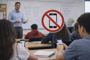 Veracruz analiza posible prohibición del uso de celulares en escuelas