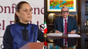 Sheinbaum cuestiona regreso de Rocha Moya a Sinaloa