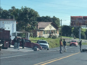 Accidente vehicular en Acajete