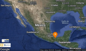 Se registra sismo durante la madrugada en Veracruz