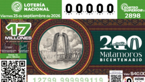 Premio de la Lotería Nacional cae en Córdoba