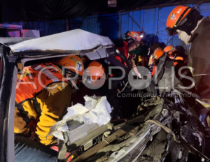 Mueren 2 elementos de la SEDENA tras choque en Acajete; uno más resultó herido de gravedad