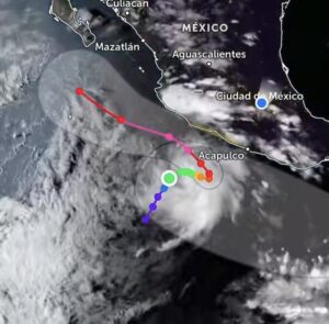Polo se intensifica a huracán categoría 1