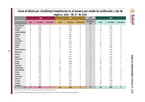 Reportan 115 casos de gusano barrenador en Veracruz