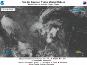 Prevén lluvias intensas por Frente Frío 1 en Veracruz