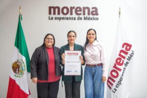 MORENA designa a Andrea Chávez como coordinadora municipal en Juárez
