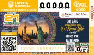 Veracruz recibe premio del Sorteo Mayor de la Lotería Nacional